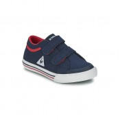 Le Coq Sportif Saint Gaetan Inf Cvs Bleu Chaussures Baskets Basses Enfant Soldes Marseille